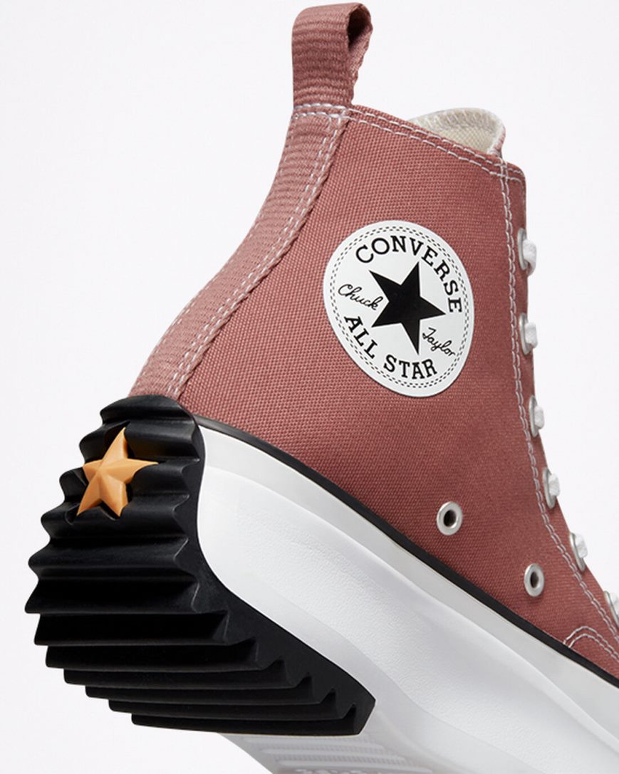 Zapatos Plataforma Converse Run Star Hike Seasonal Color Altas Hombre Rosas Negras Blancas | PE 870245